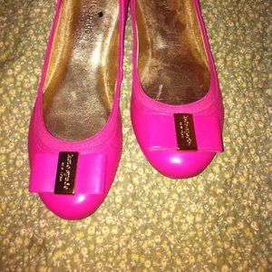kate spade sz 7 pink ballet flats